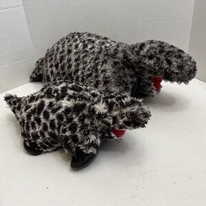 2 Pillow Pets Large & Peewee Rexy T Rex Dinosaur Plush Stuffed Animal  18” 11”